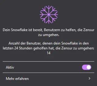 result snowflake after 13 hours